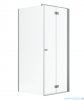 Radaway Nes Kdj B Brushed Nickel kabina 90x90cm prawa szczotkowany nikiel 10025090-91-01R/10039090-01-01